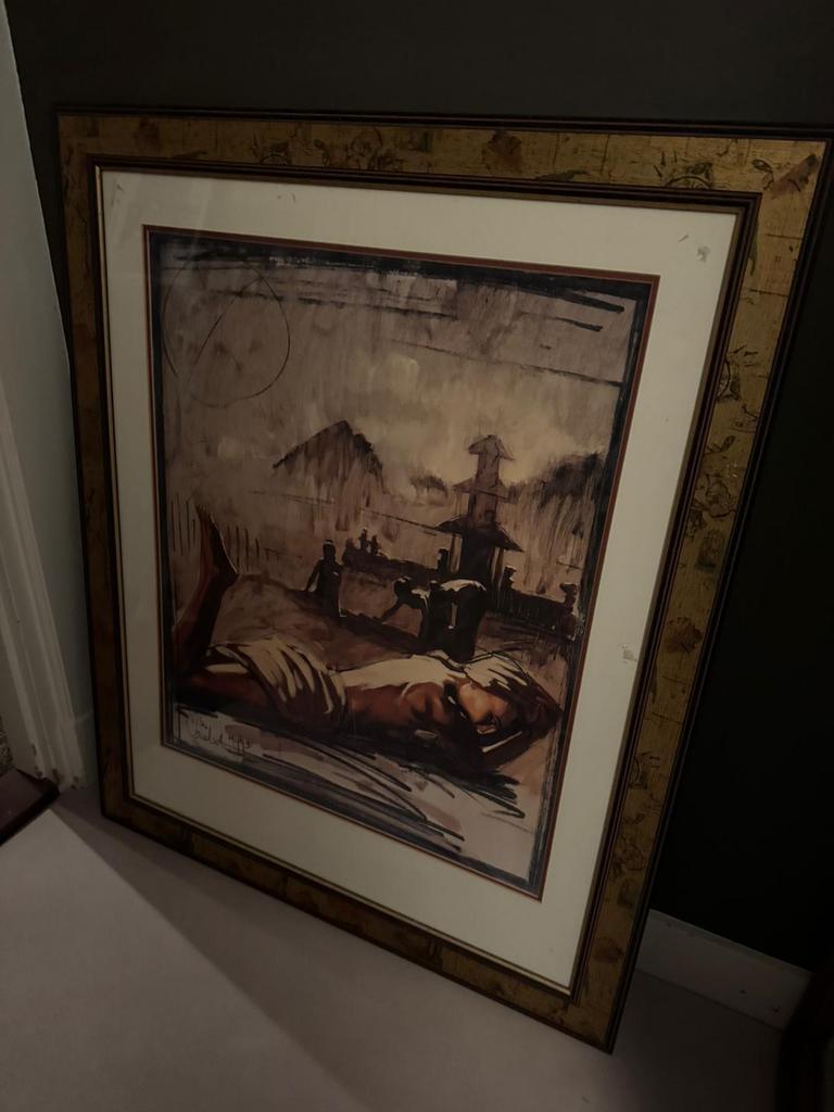 Nico Vrienlink Schilderij, Ophalen