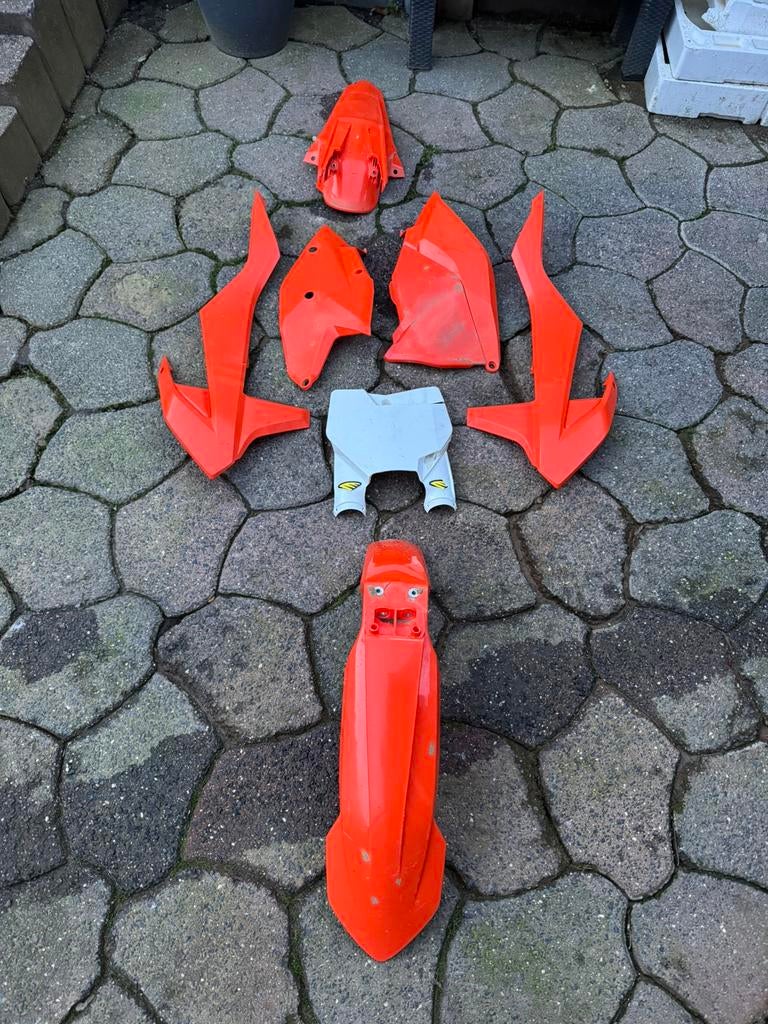 Ktm sxf sx 125 250 350 450 kappenset plastik, Ophalen of Verzenden