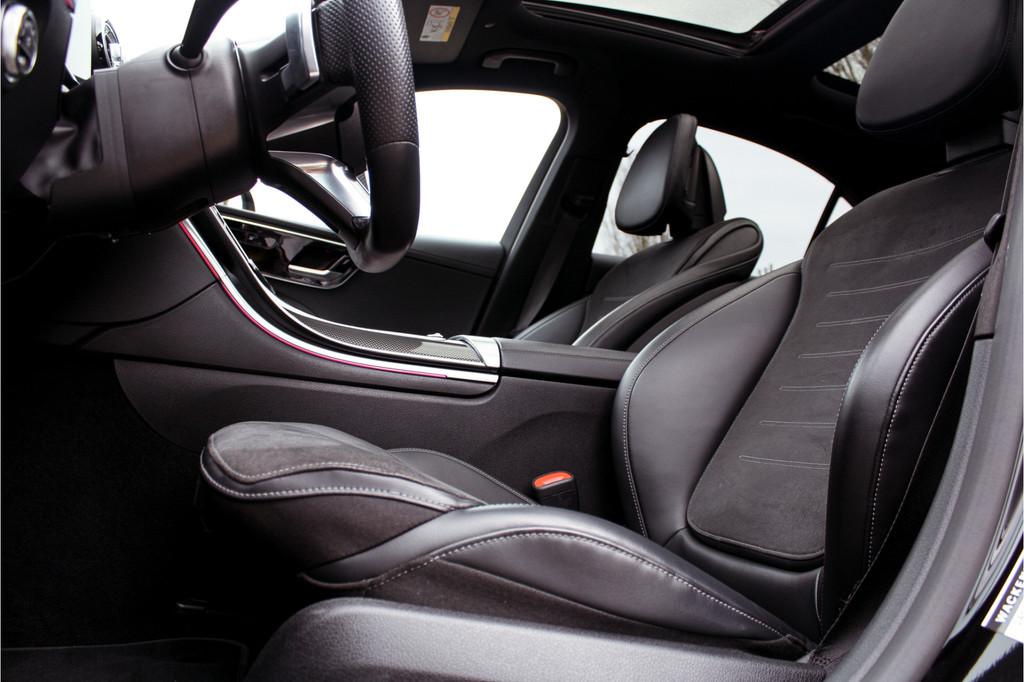 Mercedes-Benz C-Klasse 300 AMG C43 Uitgev. | H&R | Pano | Bu, Auto's, Mercedes-Benz, Automaat, 4 cilinders, Parkeercamera, Zwart