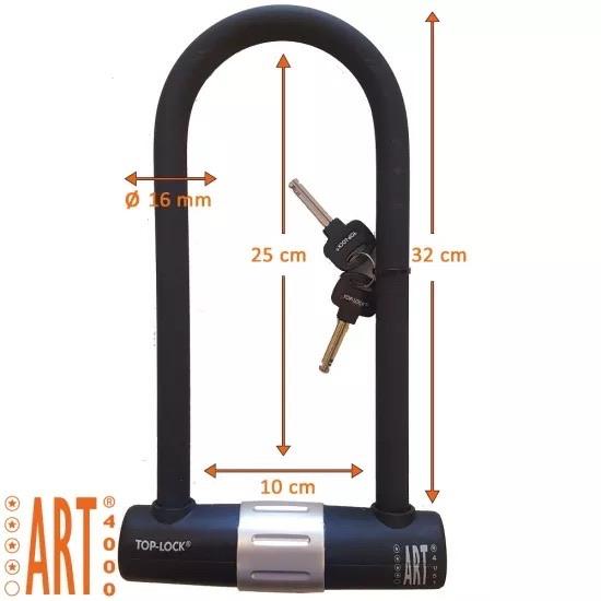 Top-Lock Art Beugelslot - Motorslot / Scooterslot, Ophalen of Verzenden, Zo goed als nieuw, Beugelslot