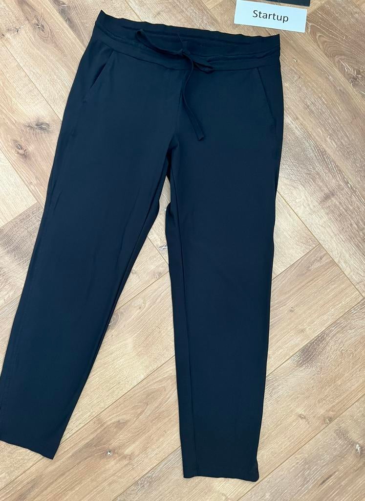 Studio anneloes startup broek L zwart travelstof, Zwart, Maat 42/44 (L), Ophalen of Verzenden, Zo goed als nieuw
