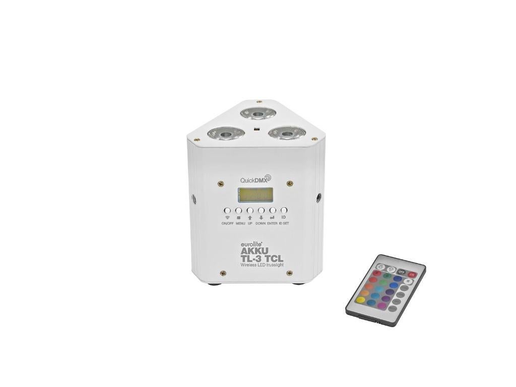 EUROLITE AKKU TL-3 TCL Trusslight QuickDMX wit, Geluidgestuurd, ., Nieuw, Ophalen of Verzenden