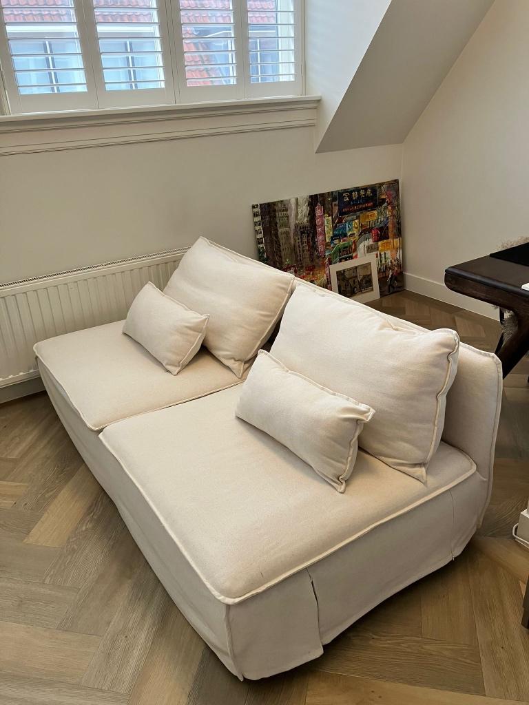 IKEA Söderhamn, Huis en Inrichting, Banken | Bankstellen, Zo goed als nieuw, Rechte bank, Driepersoons, 150 tot 200 cm, 75 tot 100 cm