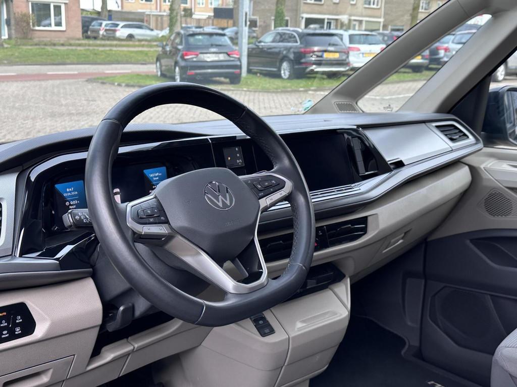 Volkswagen Transporter 2.0 TDI Bulli L2 Led, Climat, Carplay, Gebruikt, 150 pk, Zwart, Bedrijf