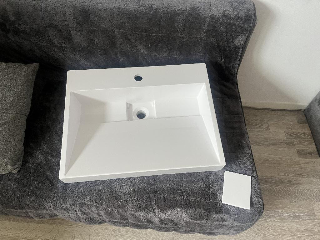 Moderne wastafel / wasbak – NIEUW (nieuwprijs  €200), Ophalen, Nieuw, Steen, Wastafel