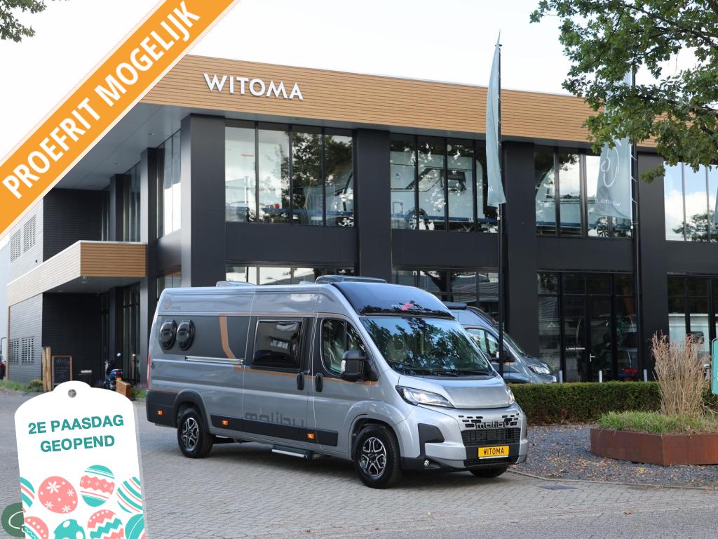 Malibu Van Charming 640 LE Comfort GT Sky Automaat DEMO SALE, Automaat, Standaard zit, Ringverwarming, Malibu