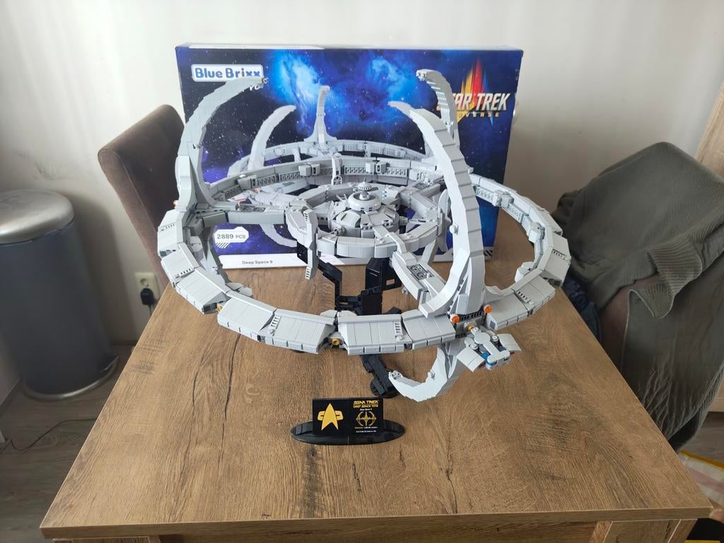 Star Trek Deep Space Nine BlueBrixx model, Hobby en Vrije tijd, Modelbouw | Auto's en Voertuigen, Ophalen, Groter dan 1:32, Overige merken