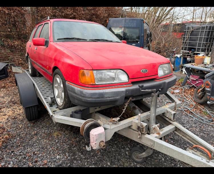 Ford sierra kombi 2.0 OHC uit 1989 in onderdelen te koop, Ophalen of Verzenden, Voor, Ford, Bumper