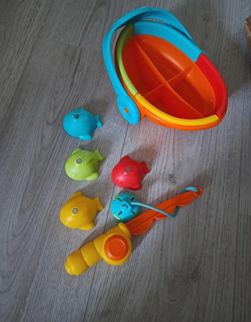Boot met vissen en hengel - magneet spel, Ophalen of Verzenden, Zo goed als nieuw, Rekenen