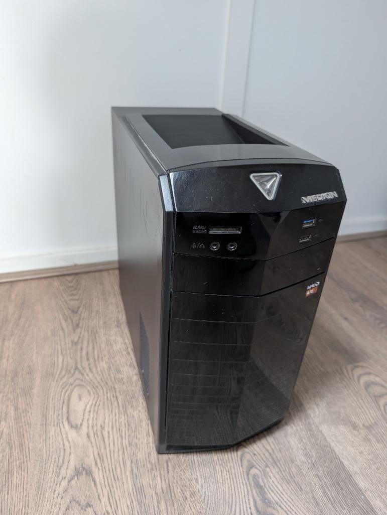 Medion pc A10 7800, Ophalen, Gebruikt, 8 GB, MEDION
