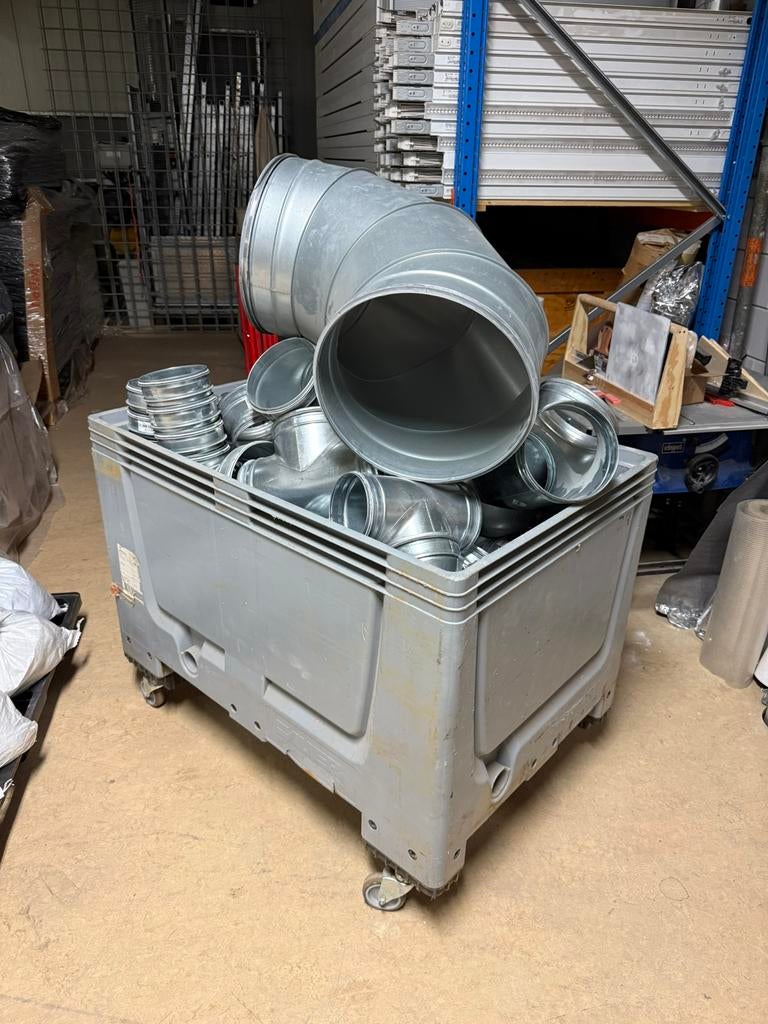 Partij Luchtkanalen, Ophalen, Zo goed als nieuw, Ventilator en Afzuiger