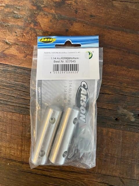 Carson luchttanks voor trailers 907645, Hobby en Vrije tijd, Modelbouw | Radiografisch | Auto's, Schaal 1:14, Nieuw, Onderdeel