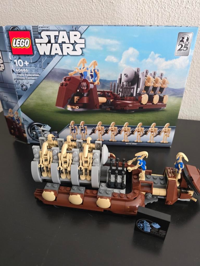 Lego Star Wars Trade Federation Troop Carrier set 40686, Ophalen of Verzenden, Zo goed als nieuw