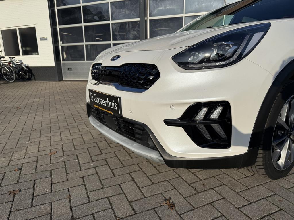 Kia Niro 1.6 GDi Hybrid Executive Line (bj 2019, automaat), Gebruikt, Wit, Leder, Bedrijf