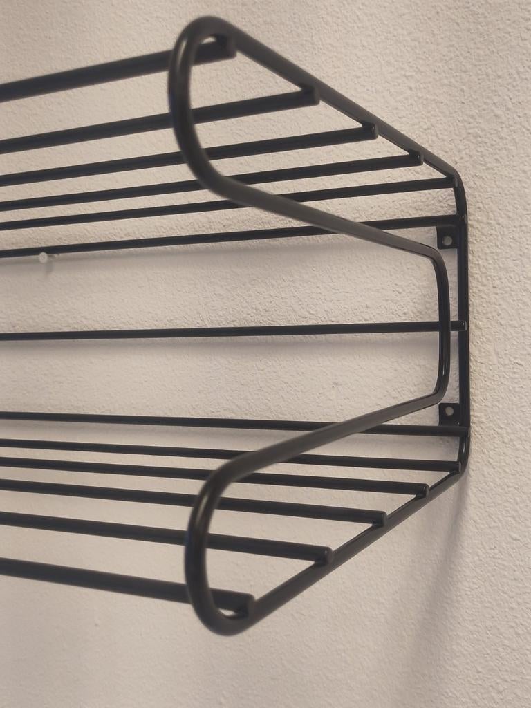 Vintage Ikea kapstok Fran wandkapstok metaal schoenenrek, Huis en Inrichting, Gebruikt, ., Ophalen of Verzenden, .