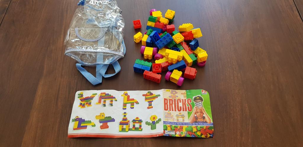 Bricks  bouwstenen, Kinderen en Baby's, Speelgoed | Bouwstenen, Ophalen of Verzenden, Zo goed als nieuw, Overige merken