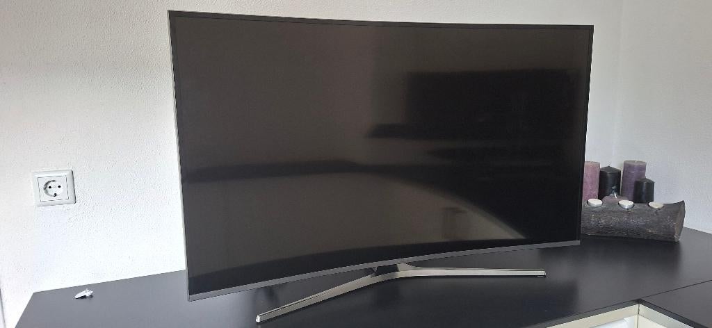 TV Samsung led smart curved izgst €199, Ophalen, LED, 50 Hz, Zo goed als nieuw