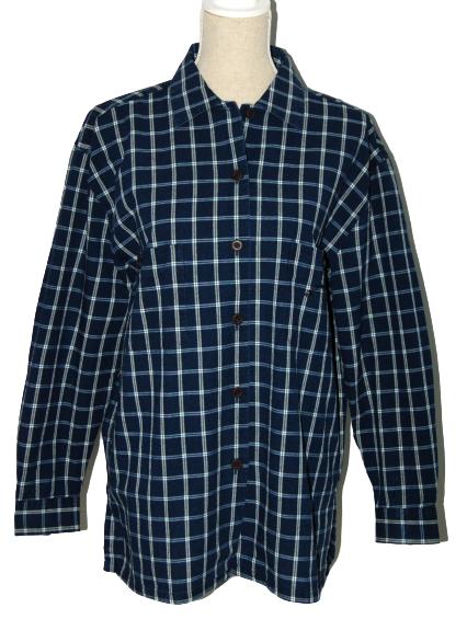 Nieuwe Blue Willi's blouse, geruit, donker blauw, Mt. M, Kleding | Dames, Maat 38/40 (M), Blue Willi's, Nieuw, Verzenden