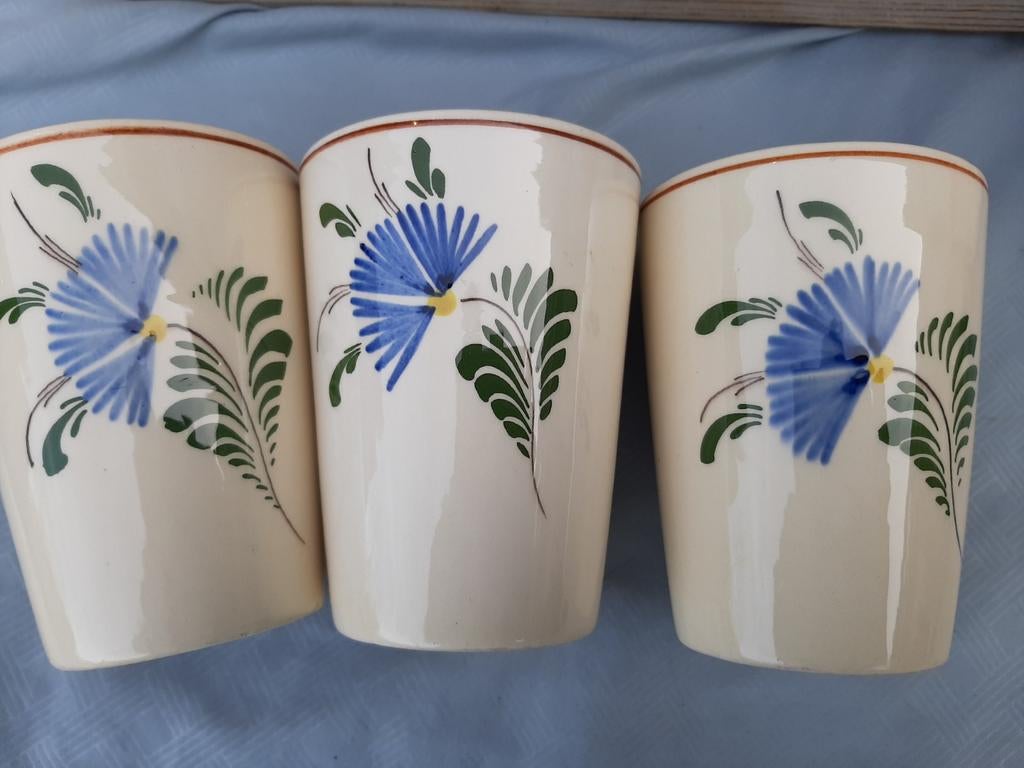 3 mooie oude mokken, Ophalen of Verzenden