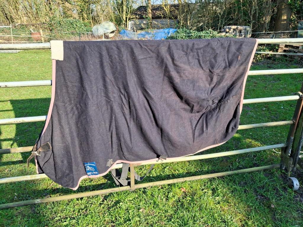Wollen deken maat 195 cm te koop, Dieren en Toebehoren, Ophalen of Verzenden, Gebruikt