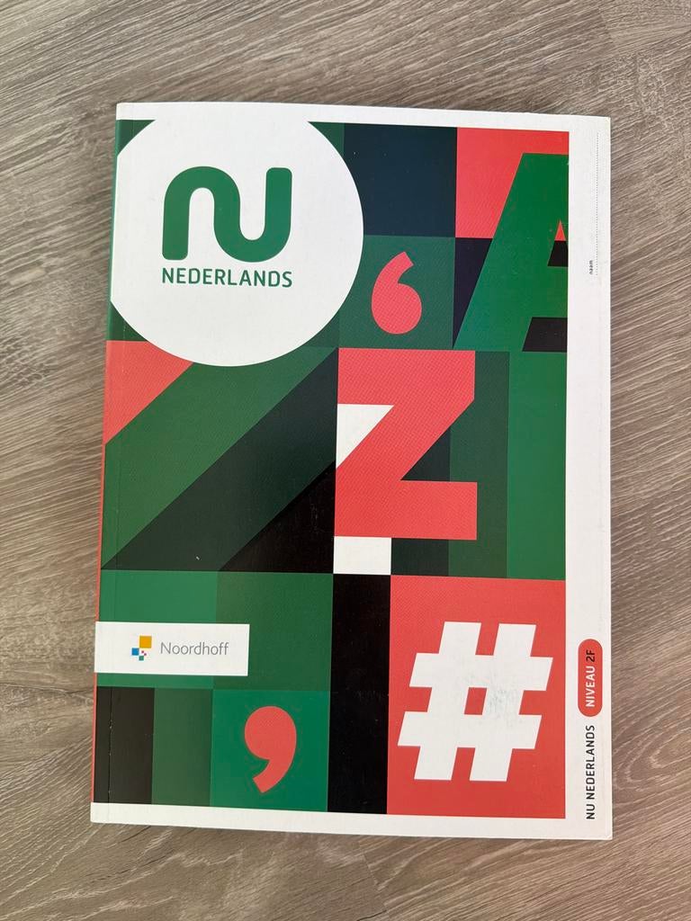 NU Nederlands Niveau 2F - Noordhoff, Boeken, Schoolboeken, Ophalen, Nieuw, Overige niveaus, Nederlands
