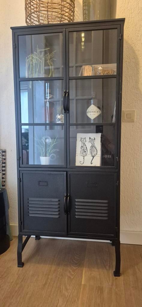 Vitrinekast Max Karwei - Kleine variant (142x64x38 cm), Ophalen, Met deur(en), 100 tot 150 cm, 50 tot 100 cm