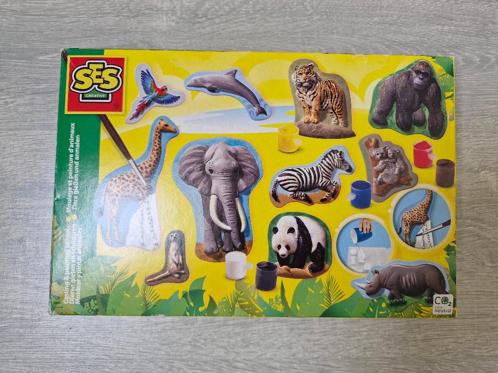 Ses gips gieten en schilderen, Kinderen en Baby's, Speelgoed | Educatief en Creatief, Ophalen of Verzenden, Nieuw, Knutselen