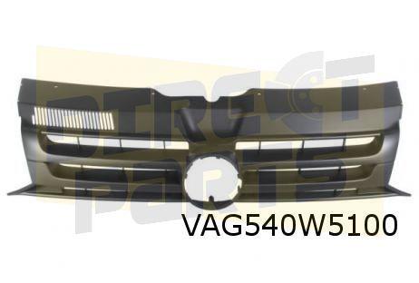 Volkswagen T5 II (10/09-7/15) grille (9B9 satijnzwart) Origi, Auto-onderdelen, -, -, Nieuw, Bumper