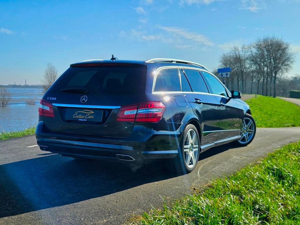 Mercedes-Benz E-klasse Estate 500 AMG | 1e Eigenaar | Nieuws, Automaat, Achterwielaandrijving, Gebruikt, Blauw