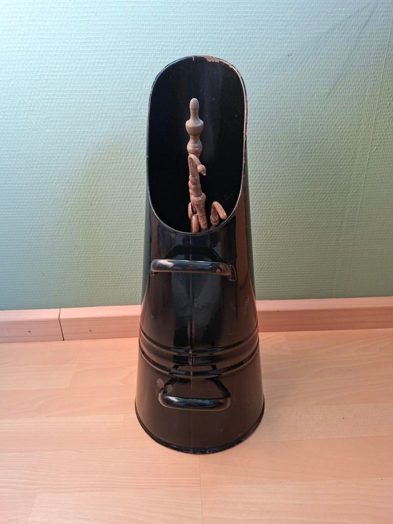 Kolenkit met gereedschap, Ophalen of Verzenden, Gebruikt, Vrijstaande haard, Overige soorten