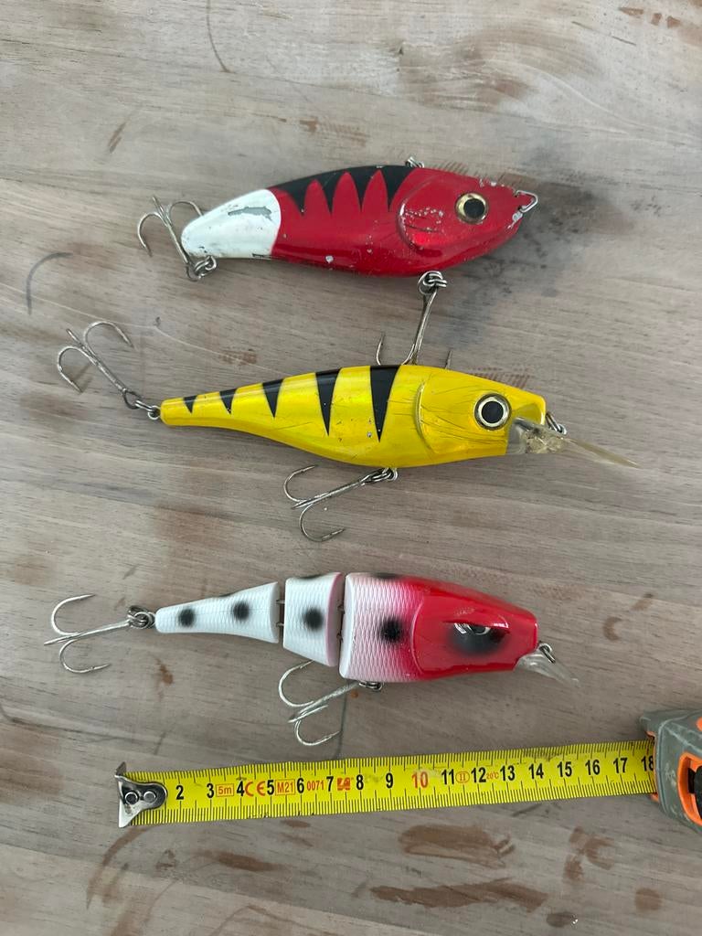 Setje Spro / Henk Simonsz kunstaas, Ophalen of Verzenden, Gebruikt, Kunstaas