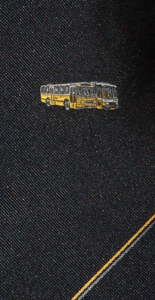 NZH stropdas Noord Zuid Holland bussen Den Oudsten, Ophalen of Verzenden, Nieuw, Gebruiksvoorwerp