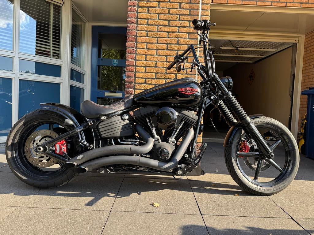 FXCW HD Rocker 2008 5HD Custom, Sportuitlaat, 2 cilinders, Chopper, Particulier