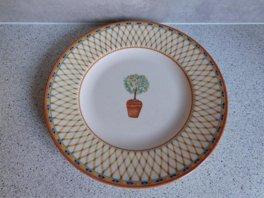 Bord 21 cm. Lemontree Johnson Brothers, Gebruikt, Ophalen of Verzenden, Bord(en), Overige stijlen