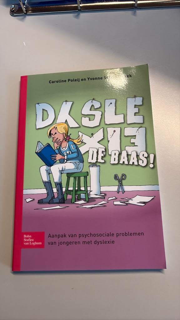 Y. Stikkelbroek - Dyslexie de baas, Ophalen of Verzenden, Y. Stikkelbroek; C. Poleij, Ontwikkelingspsychologie, Zo goed als nieuw