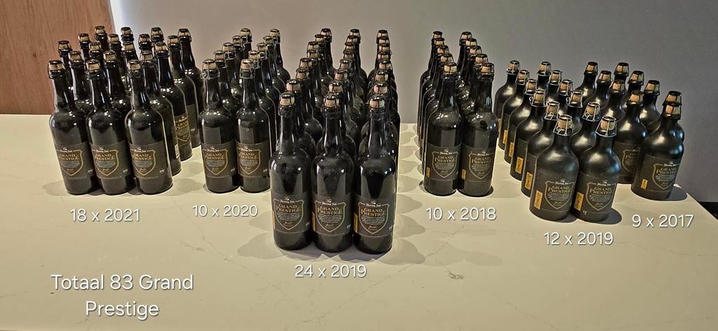 Grand Prestige Bier Collectie - Diverse Jaren (83 flessen), Ophalen of Verzenden, Nieuw, Overige typen, Hertog Jan