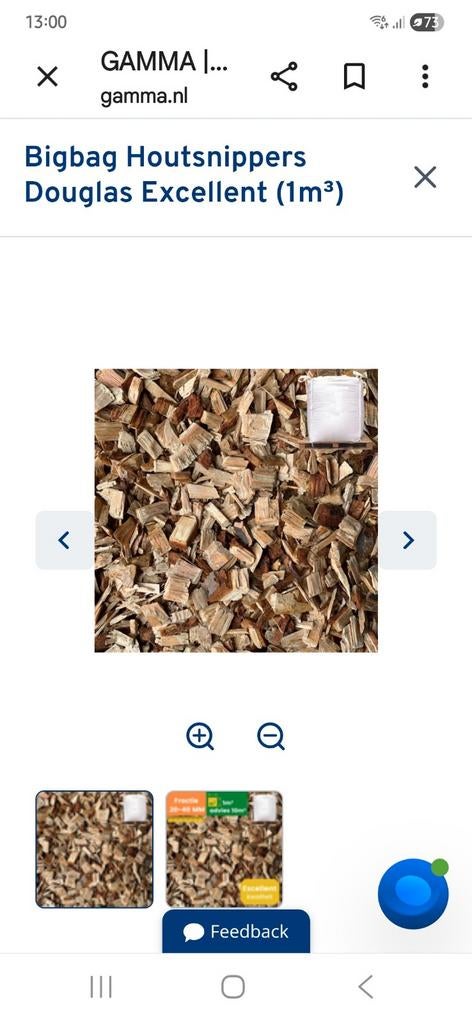 Houtsnippers  Gezocht omg Oosterhout, Ophalen of Verzenden, 250 cm of meer, Palen