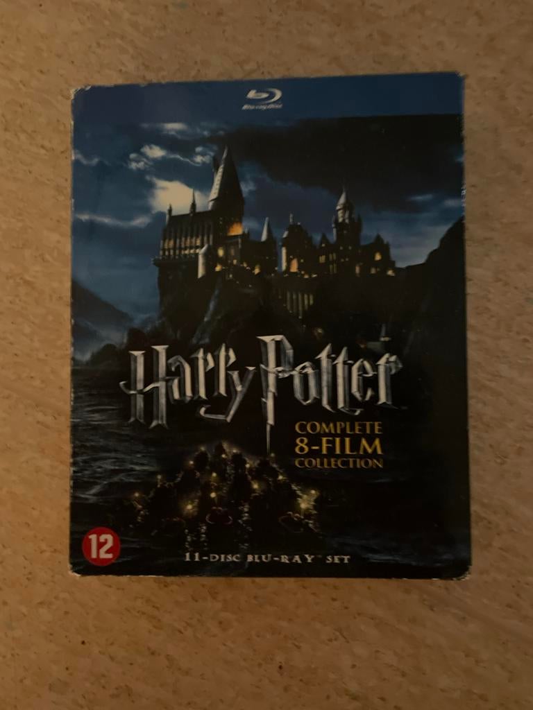 Harry Potter Complete 8-Film Collection - Blu-ray Boxset, Ophalen of Verzenden, Zo goed als nieuw, Science Fiction en Fantasy