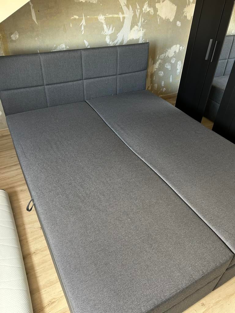 Boxspring als nieuw, Huis en Inrichting, Slaapkamer | Boxsprings, Ophalen, Zo goed als nieuw, Tweepersoons, 160 cm