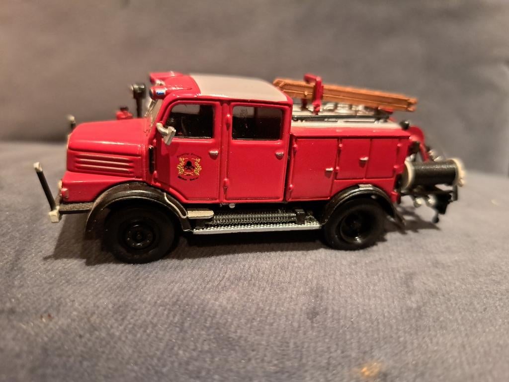 Horch H3A Brandweerwagen 1:72 - Atlas/DeAgostini, Ophalen of Verzenden, Zo goed als nieuw, 1:50 of kleiner, Overige merken