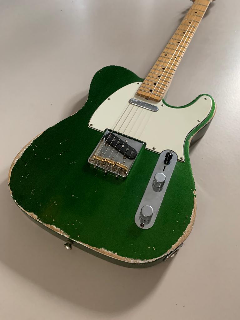 MJT Telecaster met Musikkraft (Licensed by Fender) neck, Muziek en Instrumenten, Ophalen, Gebruikt, Solid body, Overige merken