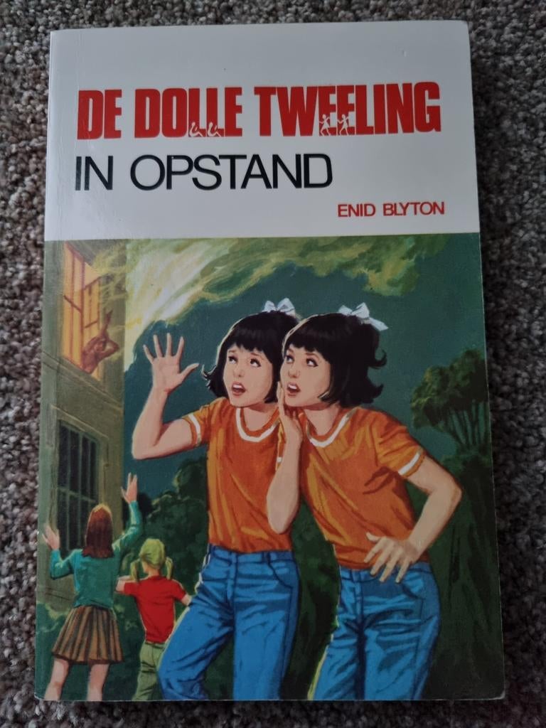 Boek : De dolle tweeling in opstand -- Enid Blyton, Boeken, Kinderboeken | Jeugd | 10 tot 12 jaar, Ophalen of Verzenden, Gelezen