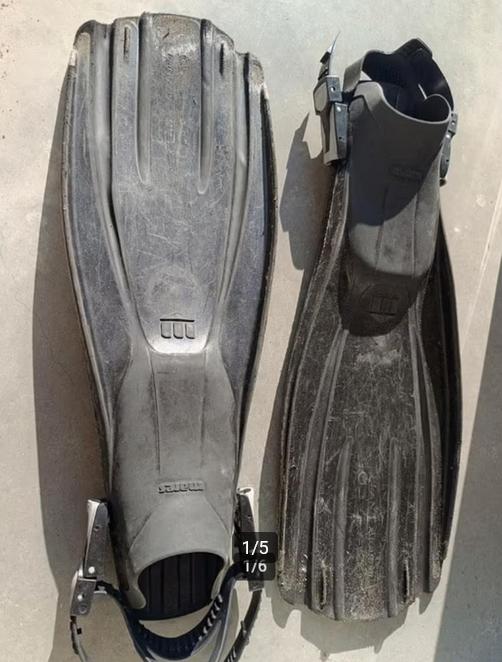 Mares plana avanti duivinnen maat regular zwemvliezen, Zwem- of Duikvliezen, Gebruikt, Ophalen of Verzenden