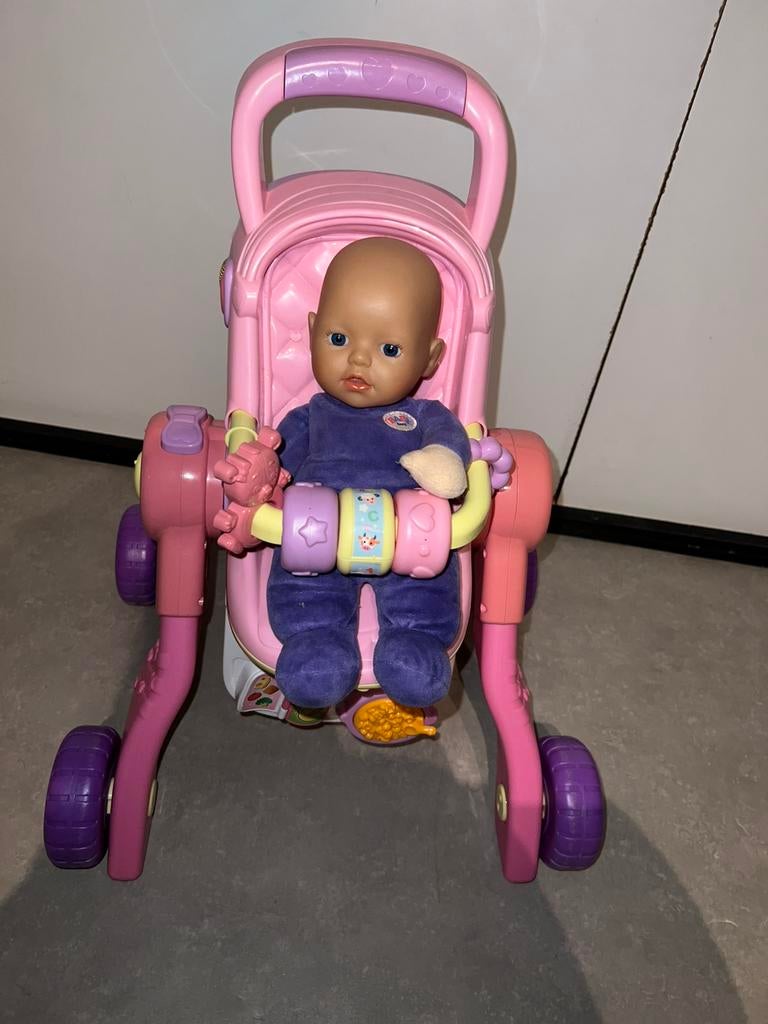 Vtech little love 3 in 1 poppenwagen, Ophalen, Zo goed als nieuw, 6 maanden tot 2 jaar