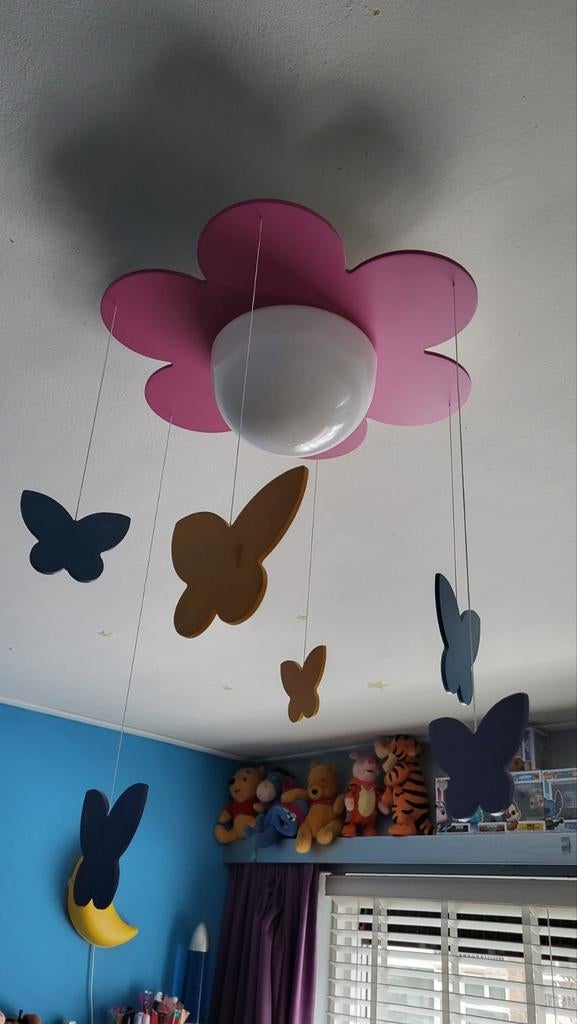 Vlinderlamp, Ophalen, Zo goed als nieuw, Lamp