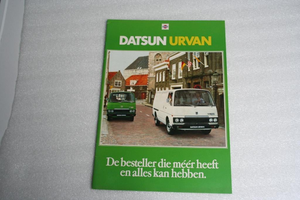 Folder Datsun Urvan (03-1981), Ophalen of Verzenden, Nieuw, Overige merken
