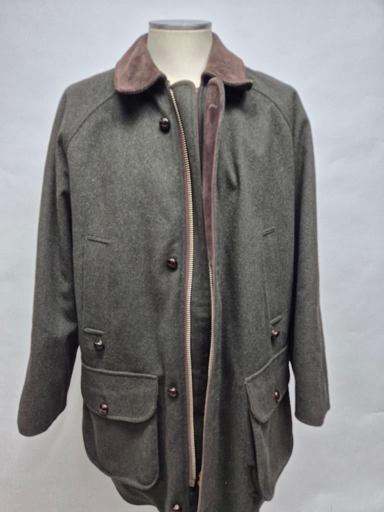 Barbour Loden jas, jager Groen, maat C42-107 cm. (XL), Kleding | Heren, Jassen | Winter, Barbour, Overige maten, Ophalen of Verzenden