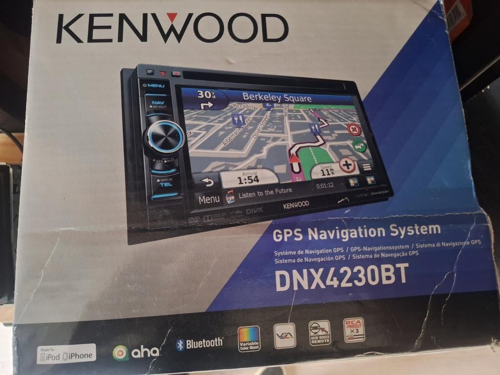 Kenwood DNX4230BT GPS Navigatiesysteem, Auto diversen, Ophalen of Verzenden, Gebruikt