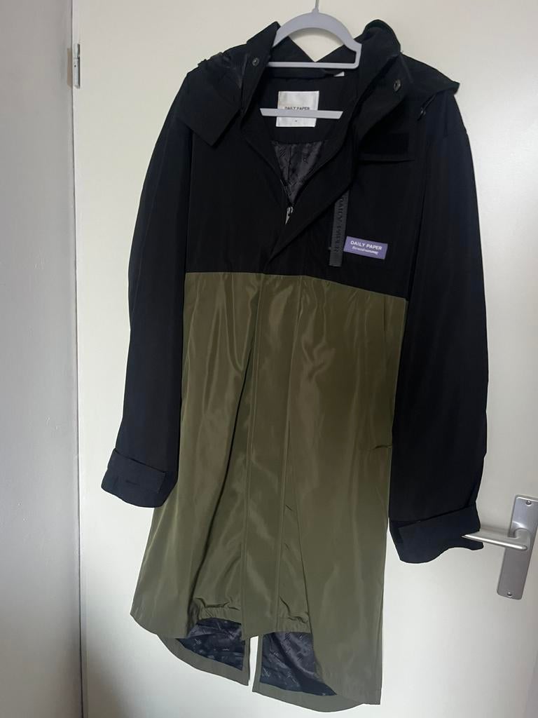 Daily paper jas, Ophalen of Verzenden, Zo goed als nieuw, Zwart