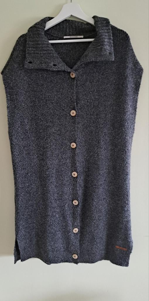 Moscow Mouwloos Vest Grijs Gemêleerd Maat L, Maat 42/44 (L), Ophalen of Verzenden, Grijs, Moscow